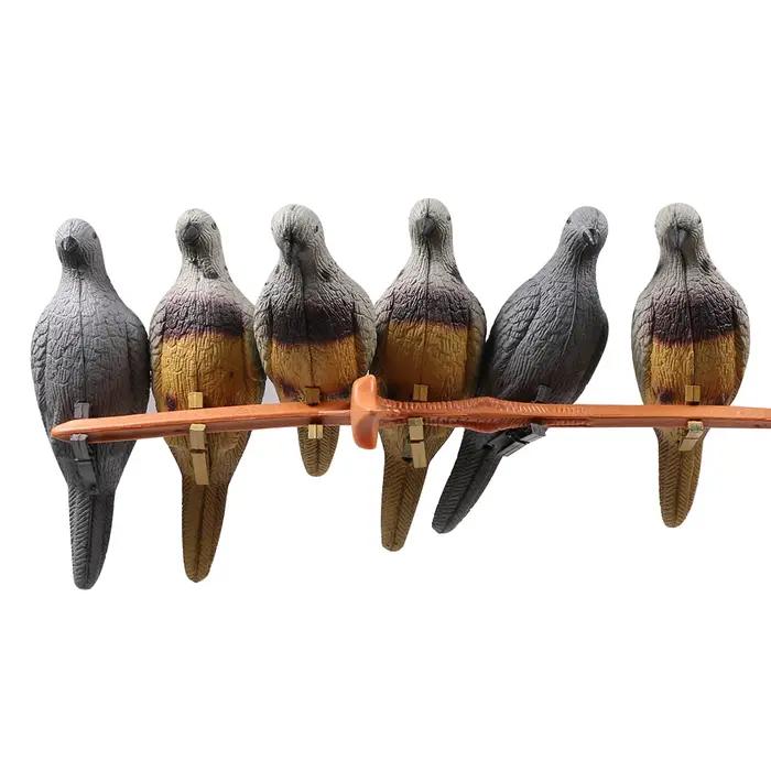 Cible de pigeon réalistique 3d en mousse eva pour la chasse en plein air entraînement au tir de chasse occasionnels et cadeau pour chasseurs