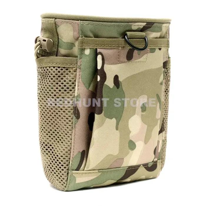Pochette tactique Molle à cordon de serrage pour magazines, ceinture utilitaire réglable, étui de ha