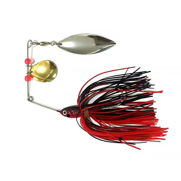 Bazooka 15g 18g Spinnerbait leurre de pêche fil appât métal Spinner Buzzbait Swimbait crochet JIG Ki
