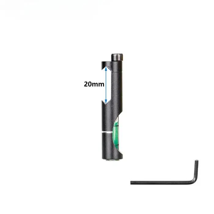 Niveau à bulle pour montage de lunette de chasse - Kit de nivellement pour rail Picatinny 20mm
