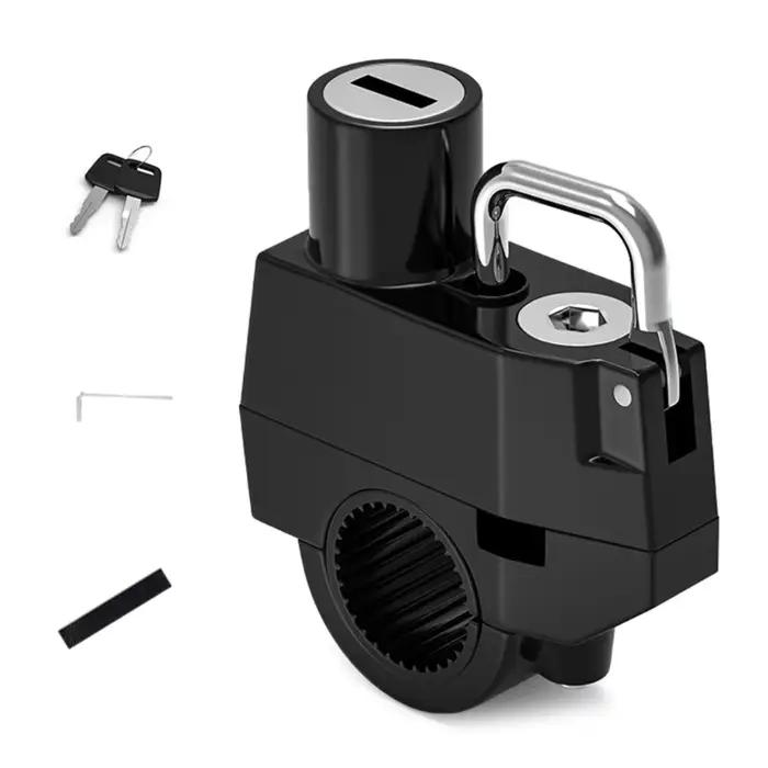 Verrous casques sécurisés pour améliorer sécurité sur les motos les scooters