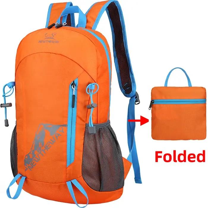 Sac à dos pliant de 22 litres pour randonneurs, cyclistes et amoureux de la nature, pliable, léger et polyvalent pour vos voyages et randonnées en plein air