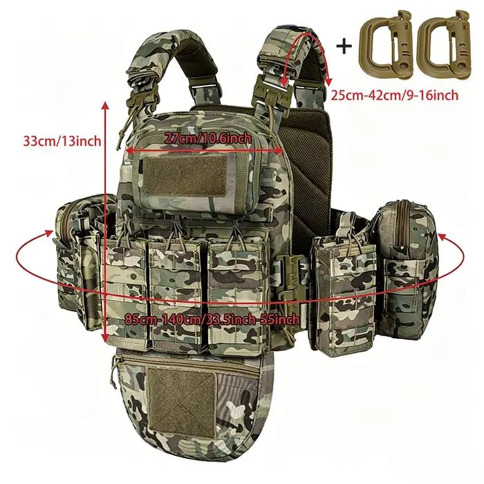 Gilet de chasse d'extérieur avec 2 poches à eau