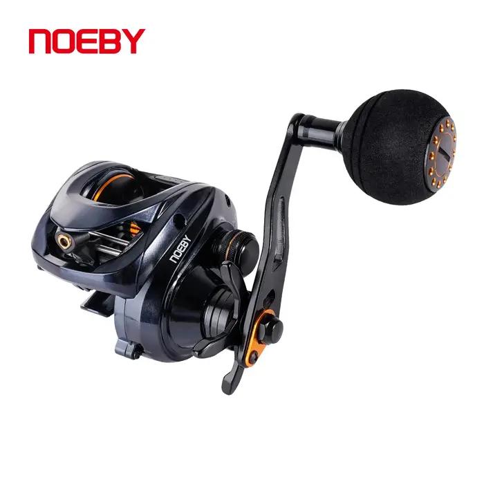 Noeby nouveau moulinet de pêche Baitcasting cosse corps entièrement en métal 25kg traînée Max 6.31 rapport arrière grand