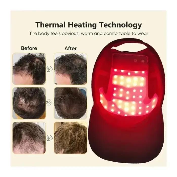 Nouveau LED rouge bleu lumière thérapie casquette croissance des cheveux casque Diode LaserHat lumiè