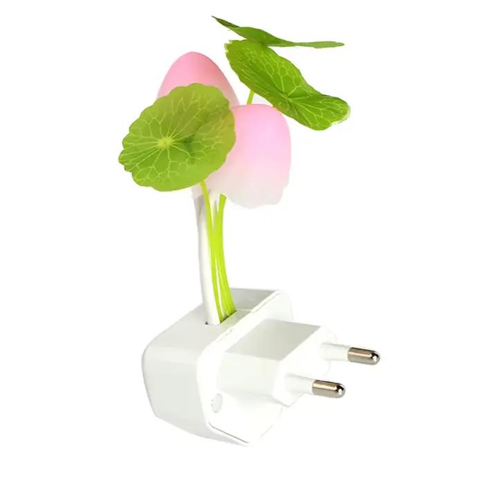 3 LED mur lumière-contrôle capteur veilleuses Induction rêve Fung champignon lampes maison chambre d