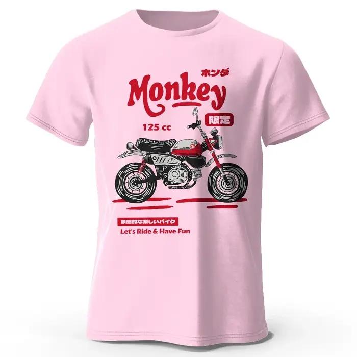 T-Shirt de croquis de moto Vintage 100% coton, T-Shirt graphique de vélo dessiné à la main pour homm
