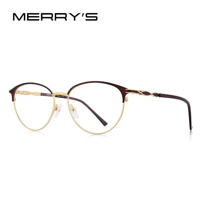 Lunettes de vue rétro à la mode œil de chat en alliage pour femmes, accessoire de style unique pour occasions professionnelles et soirées