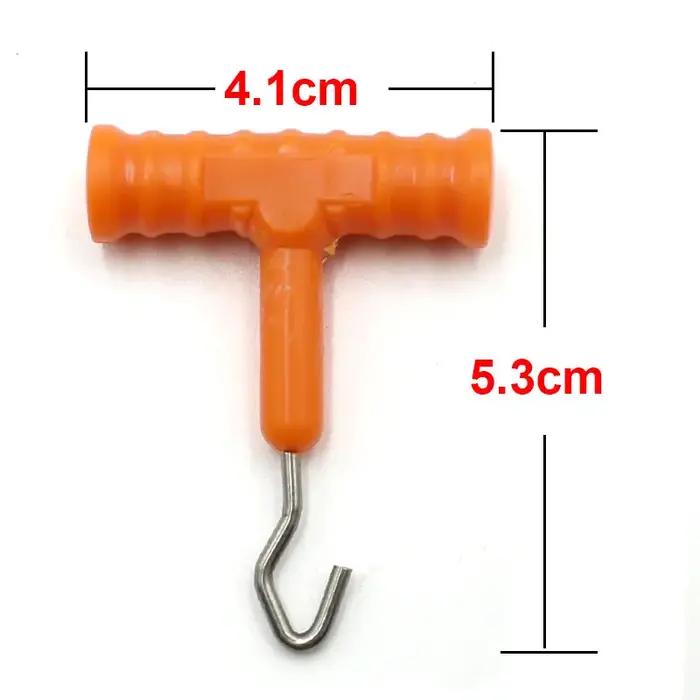 Outils de pêche à la carpe, plate-forme à cheveux, outil de fabrication de nœuds d'extracteur pour l