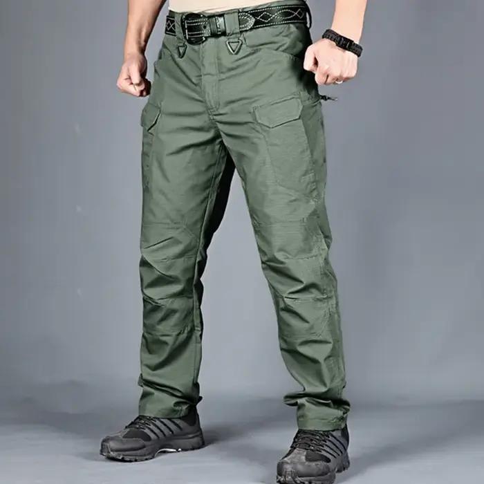 Pantalon tactique IX9 ville outdoor combat imperméable randonnée cargo homme pantalon polyvalent