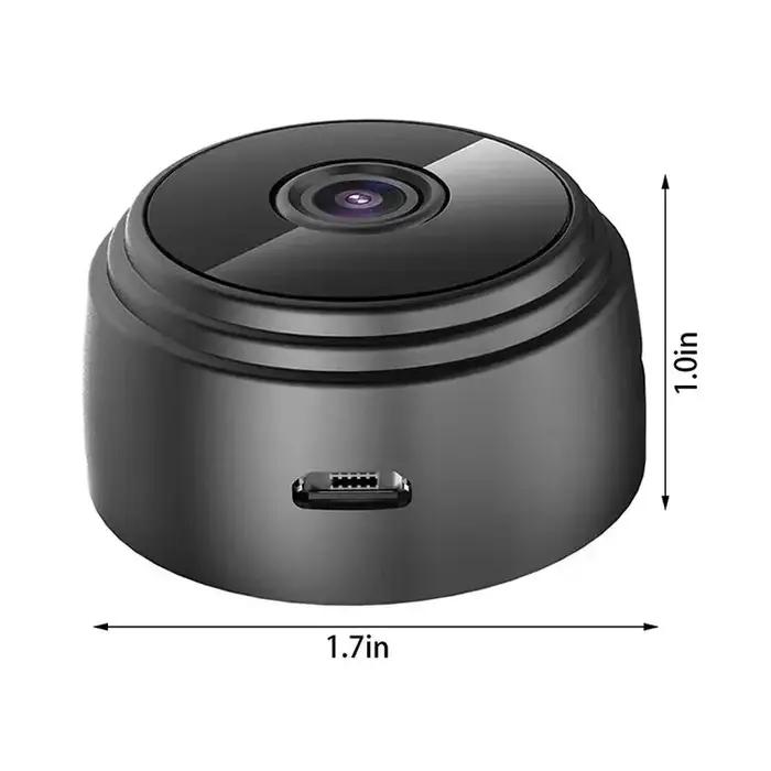 Caméra mini A9 WiFi surveillance sans fil HD protection maison intelligente monitoring à distance vidéo sécurité