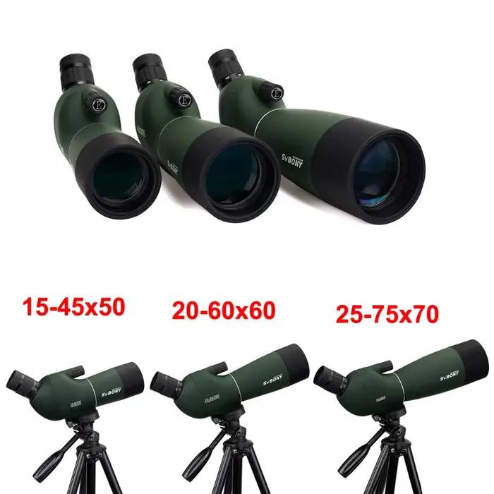 SVBONY 25-75x70 lunette observation puissante zoom monoculaire FMC BAK4 étanche