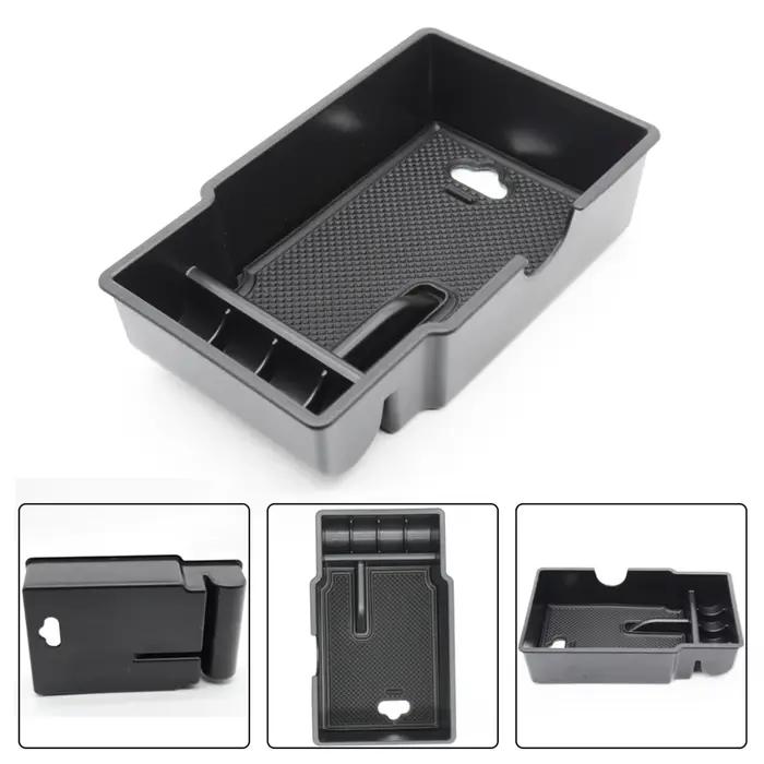 Pour Fiat 500X accoudoir boîte de rangement Console centrale organisateur conteneur plateau gant cas