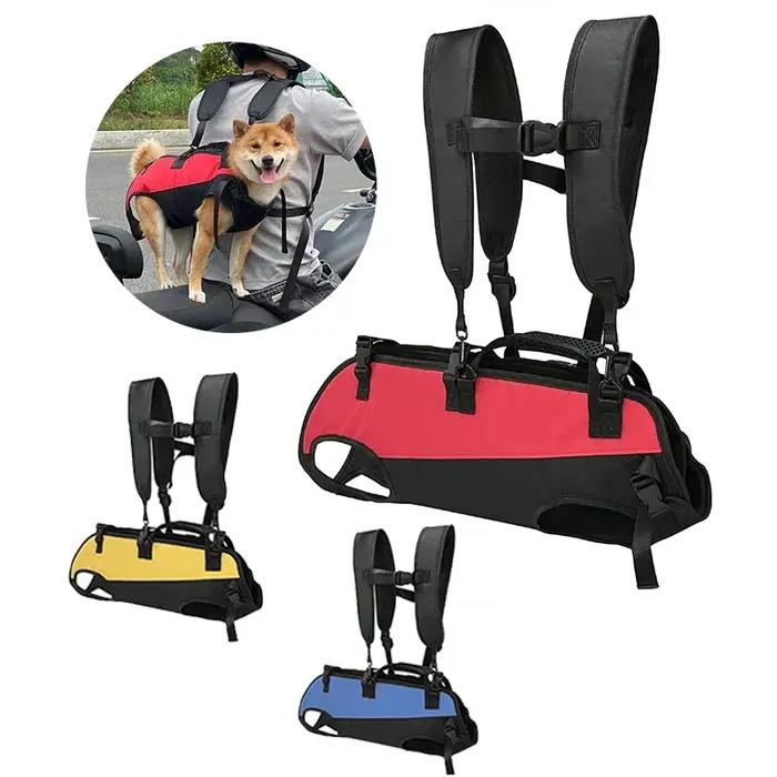 Sac à dos de transport pour chiens, idéal pour les chiens âgés, handicapés, souffrant de blessures articulaires, d'arthrite, pour monter et descendre les escaliers, dans les voitures