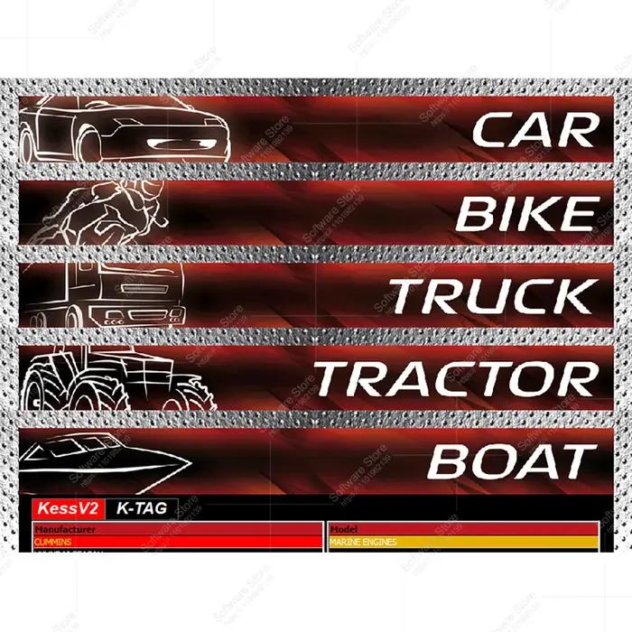 Logiciel ECU Ksuite 2.80 compatible avec K E S S V2 V5.017 RSA, correction des erreurs, déverrouillage pour voitures, camions, motos, tracteurs, version en ligne européenne