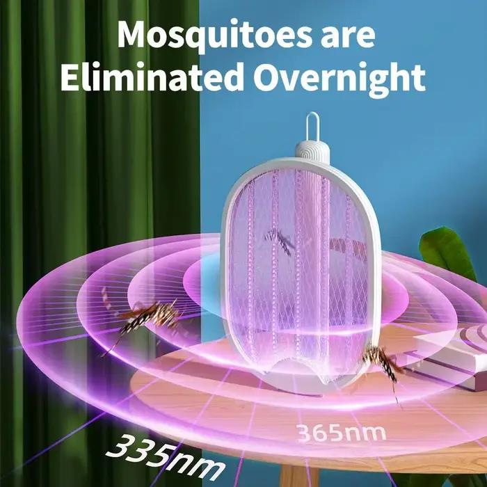 Tuer de moustiques électrique pliable plongeant pour piège et extermination des insectes pour extérieur occasions spéciales