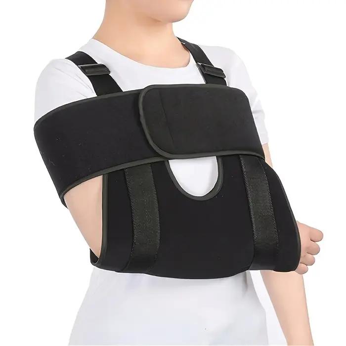 Attelle de coude et écharpe d'immobilisation pour épaule, attelle de bras pour bris, fractures, blessures, entorses, soulagement de la douleur