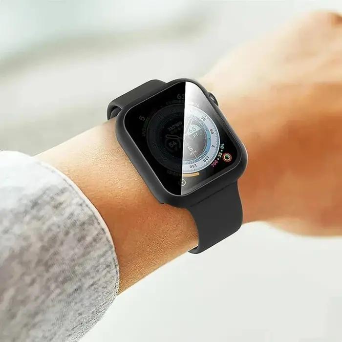 Coque verre Apple Watch - Protection écran pour Ultra 9 8 7 6 SE 5 10 et modèles 46mm 44mm 40mm 41mm 45mm 49mm 42mm