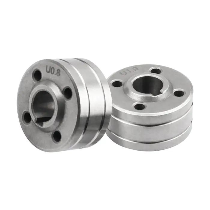 Rouleau d'alimentation de fil pour soudage MIG MAG 5KG 0.8mm 0.9m 1.0mm 1.2mm 1.4mm Double taille 30x10x10mm LRS-775S