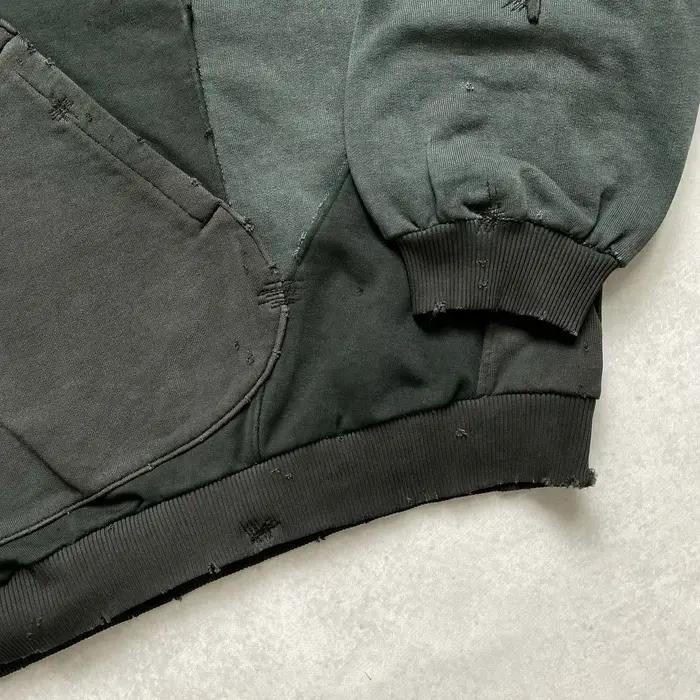 Sweat à capuche gothique BiggOrange en coton et polyester pour homme et femme, style hip-hop rétro Y2K, vêtements de rue pour toutes les saisons