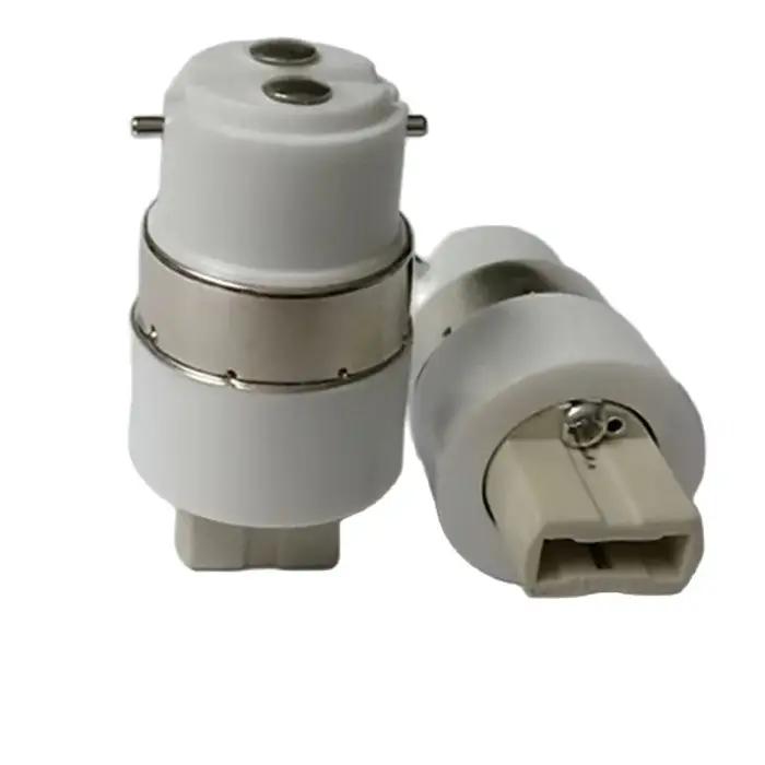 B22 à G9 Base en céramique lumière LED support de lampe convertisseur vis ampoule douille adaptateur