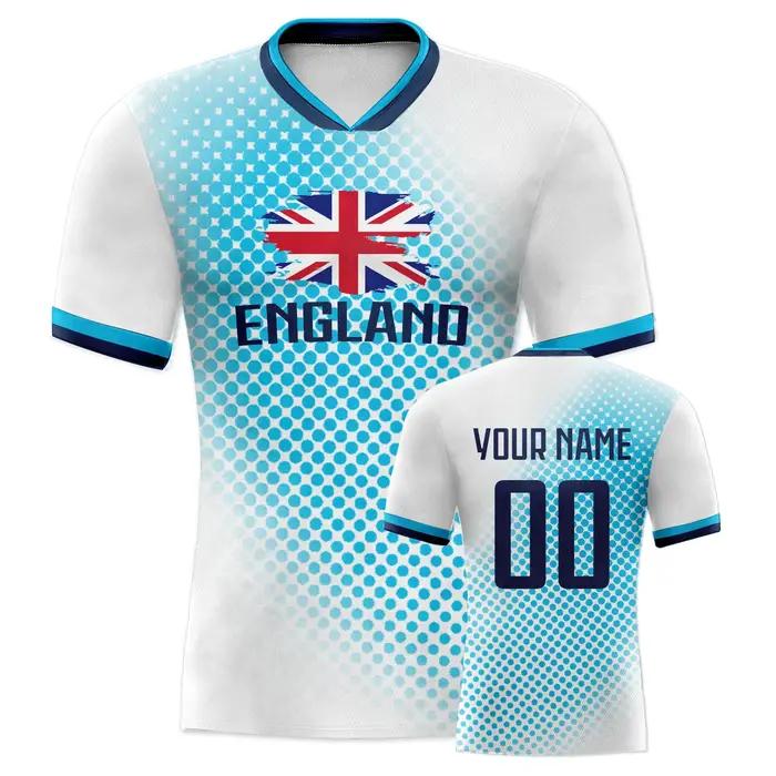 Maillot de football personnalisable en polyester pour hommes, femmes et enfants, avec nom et numéro personnalisés, idéal pour les matchs, événements et soirées thématiques