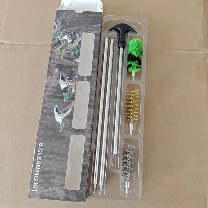 Ensemble de brosses de nettoyage pour pistolet avec jauge 12 GA 16 GA 20 GA 410 GA brosses nylon pour nettoyage de tube et tige pour chasseur occassions spéciales
