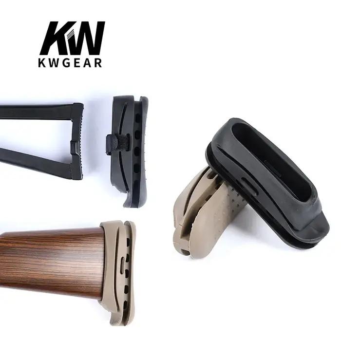 Accessoire de stock en caoutchouc antichoc pour pistolets airsoft AK47 AK74 AK74U SVD AKM paintball occasions spéciales