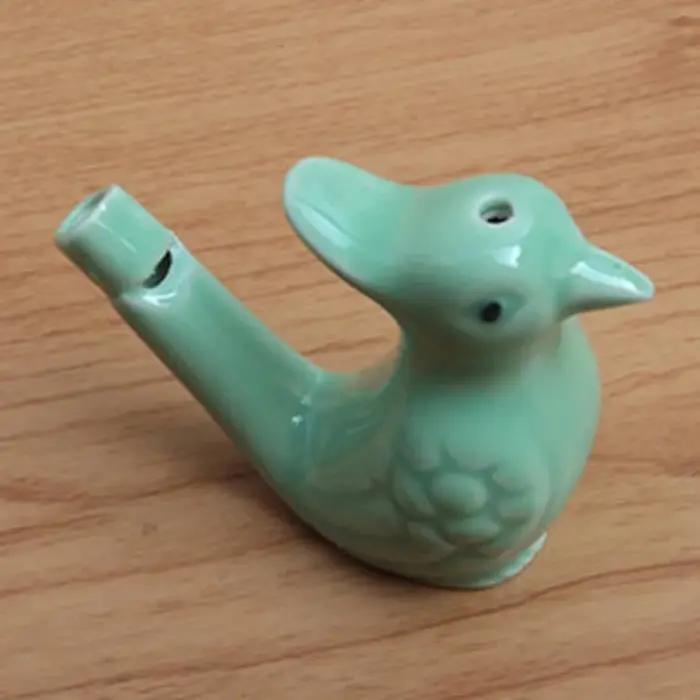 Sifflet d'oiseau en céramique, Instrument de musique, jouet Musical pour enfants, apprentissage préc