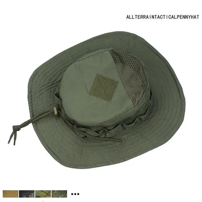Chapeau tactique boonie camouflage - Protection solaire chasse randonnée pêche outdoor