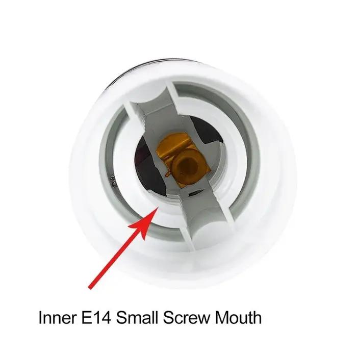 MunLii – douille d'ampoule E27 à E14, convertisseur 86 ~ 265V, adaptateur de lumière, Conversion, ig