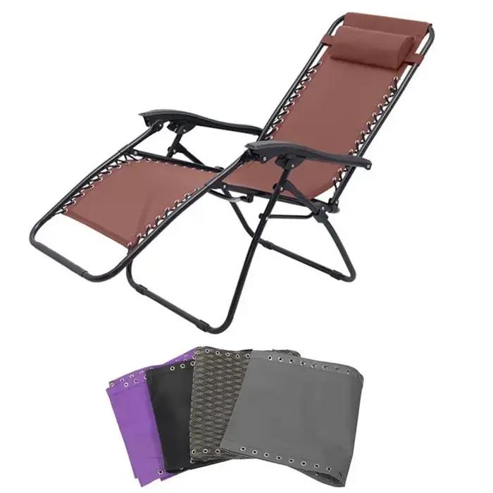 Tissu de remplacement universel pour canapé, pour chaise à gravité zéro, pour Patio, salon, inclinab