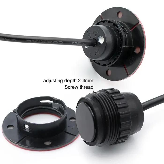 GreenY – capteur d'avion Original de 13mm pour pare-chocs arrière, capteur de stationnement de 16mm