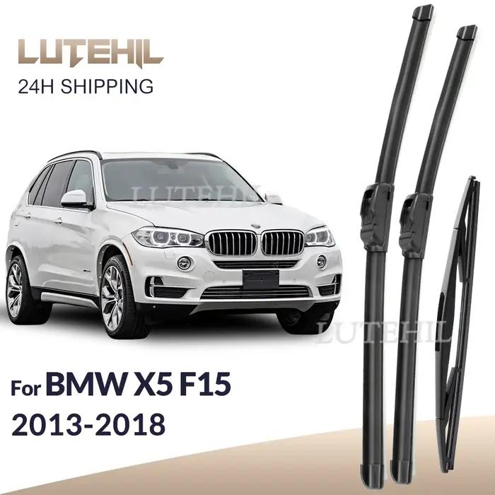 Pour BMW X5 F15 2013-2018 2014 2015 2016 2017 essuie-glace avant et arrière balais d'essuie-glace pa