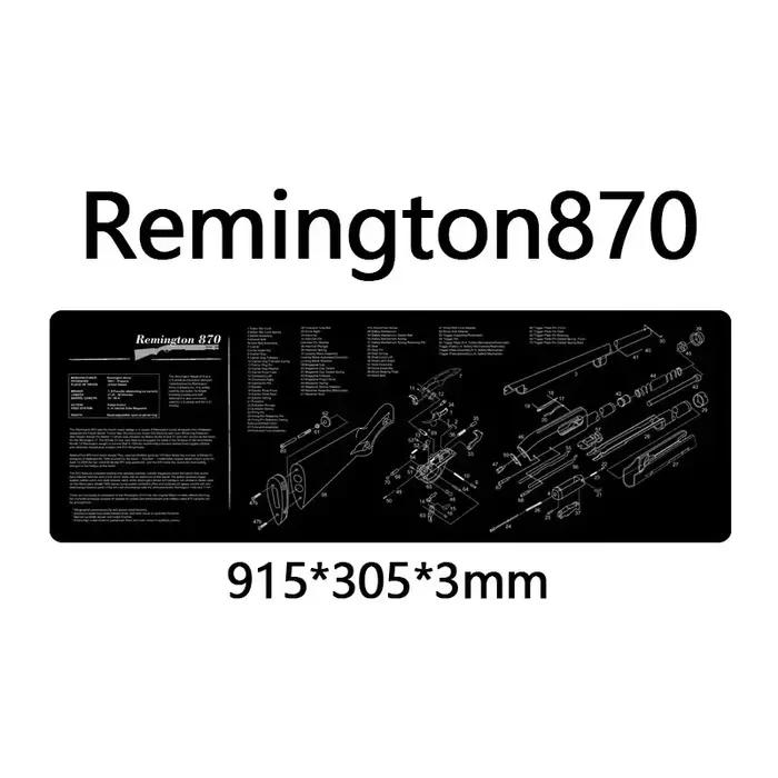 15 AK47 Remington 870 Livres Polymères en caoutchouc "36x12" Taille Armurier avec diagramme de pièces et instructions