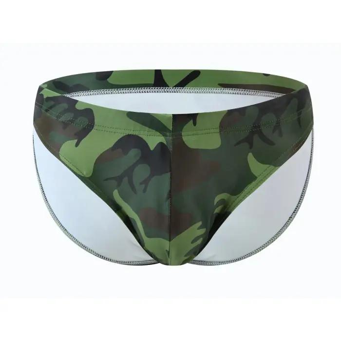 Maillot de bain homme CLEVER-MENMODE floral en polyester et élasthanne avec bandoulière réglable pour hommes styles bikini et taille basse triangle occassions spéciales