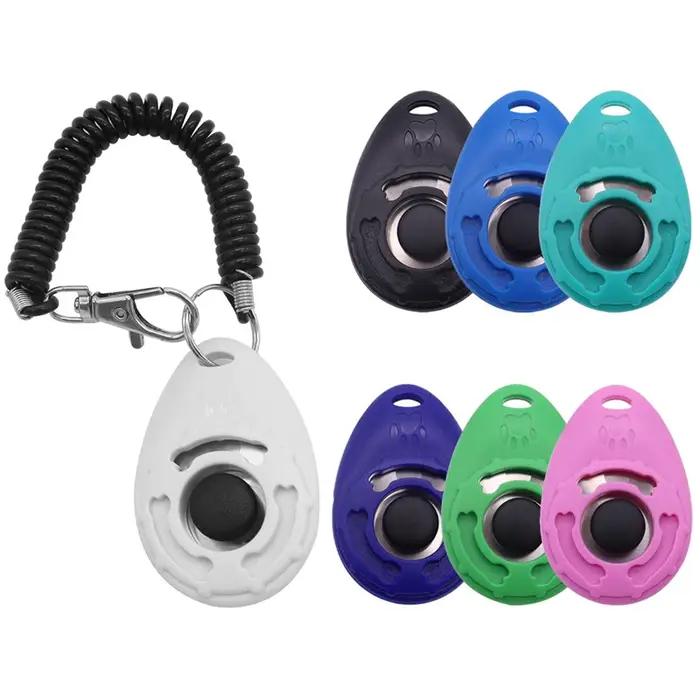 Cliquet d'entraînement pour chien et chat cliquettant aide à l'entraînement bracelets réglables cliquet de poignet sonore fournitures pour chiens et chats occasions spéciales