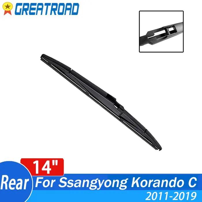 Balai d'essuie-glace arrière 14 "pour Ssangyong Korando C 2011 2012 2013 2014 2015 2016 2017 2018 20