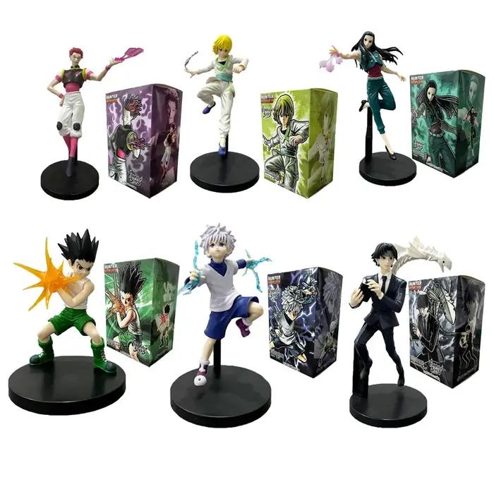 Hunter x Hunter Anime Chrollo Lucilfer Figurine d'anime Hisoka Figurine d'action Killua Zoldyck Kurapika Figurine