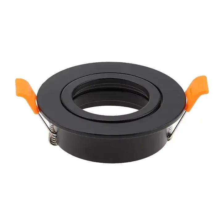 Moderne en aluminium rond GU10 MR16 réglable Spot luminaire LED Downlight plafond