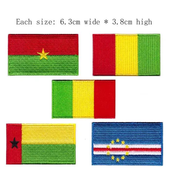 Patch brodé de drapeau de pays d'israël