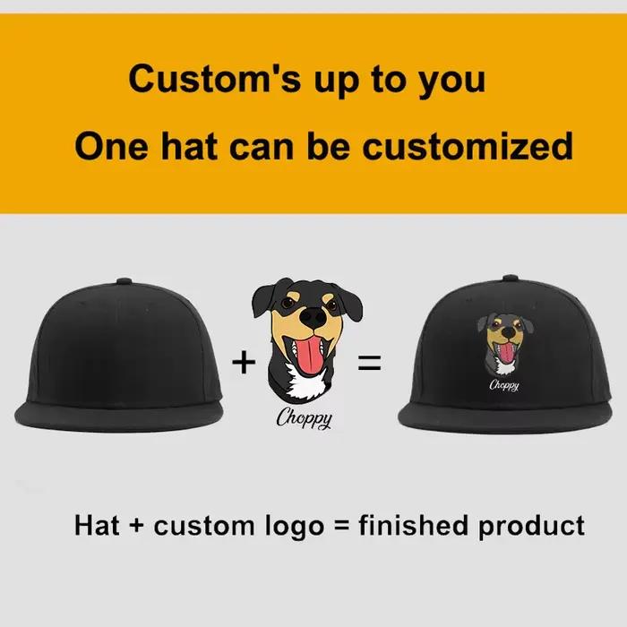 Casquette Snapback Personnalisée avec Logo Brodé, Monogramme d'Équipe, Chapeau de Baseball Personnalisé pour Hommes et Femmes, Gorras Planas Hip Hop Bone Aba Reta