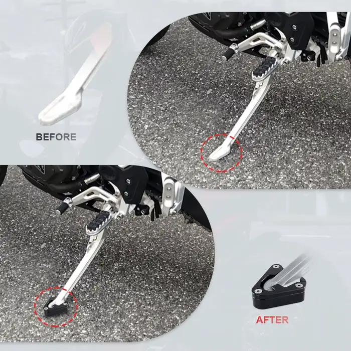 Convient pour Triumph Tiger 900/900 GT/900 GT Pro 2020-2025 Tiger 850 Sport 2021-2025 support latéra