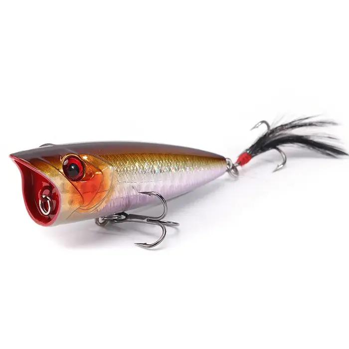 Fusée Popper Topwater frappé la vague d'eau Popper fort bruit grand éclaboussure coulée Isca leurres