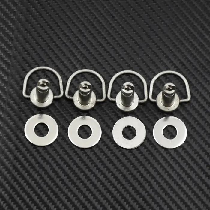 Boulon de goujon de broche de montage de sacoche rigide de fixation de moto pour Harley Softail Fat