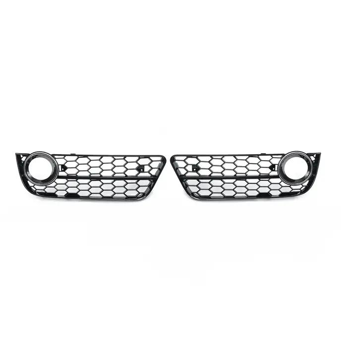 Calandre de phare antibrouillard pour pare-choc avant de voiture, couverture en maille nid d'abeille