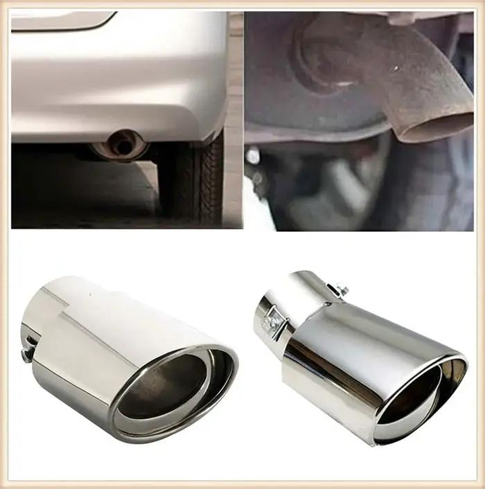 Silencieux de modification de décoration de tuyau d'échappement de gorge de queue de voiture pour Op