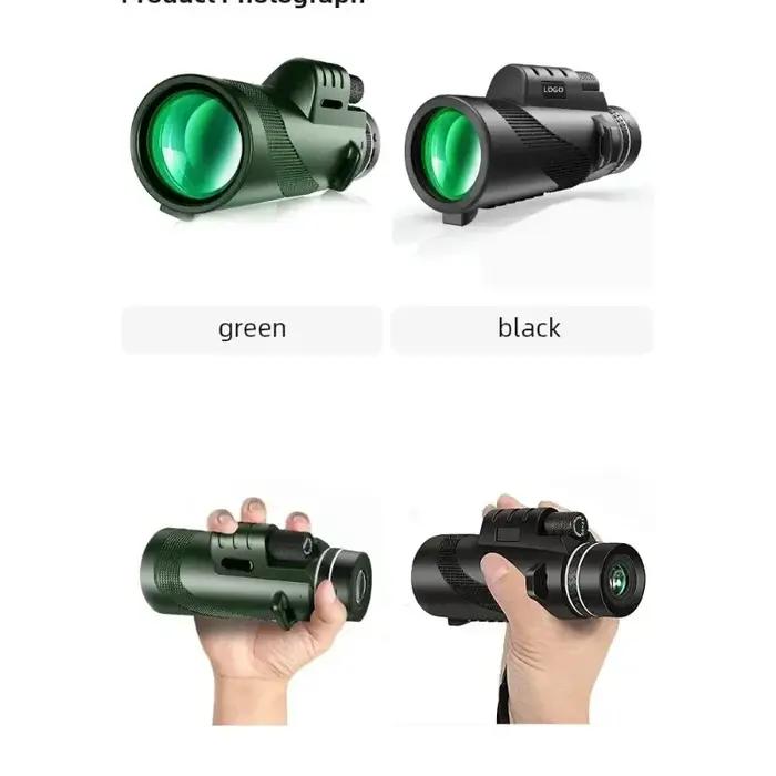 Télescope Monoculaire Puissant 80x100 HD ZOOM Longue Portée pour Chasse Sports Extérieur Camping Voyage