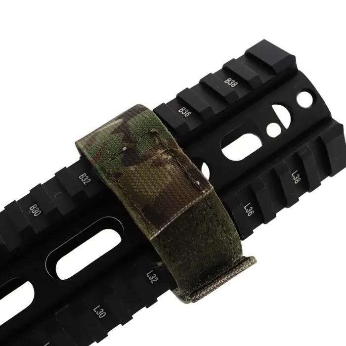 Fwoyonze Elastic Magnetic Retaining Strap Rifle Hunting Airsoft Gear Cable Stora