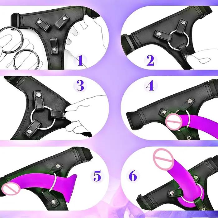 Porter un pénis artificiel pour lesbiennes, Massage Vaginal, Plug Anal, produits sexuels pour adultes, Massage du Clitoris, gode sexuel Anal